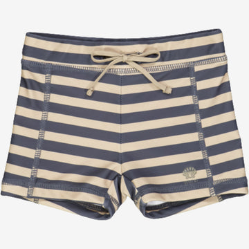 Wheat Main  Schwimm Short Ulrik Swimwear 1073 ink stripe