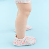 Wheat Footwear Schwimmschuh Dolphin Swimwear 2526 powder flowers and seashells