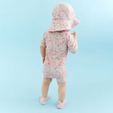Wheat Footwear Schwimmschuh Dolphin Swimwear 2526 powder flowers and seashells