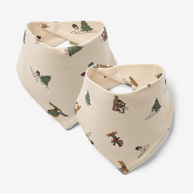 Wheat Main Set mit 2 Lätzchen Eden Accessory 9587 offwhite winterland