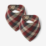 Wheat Main Set mit 2 Lätzchen Eden Accessory 9588 red blue check