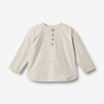 Wheat Main Shirt Bjørk Shirt 9759 dark blue stripe
