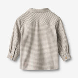 Wheat Main Shirt L/S Oscar Shirt 0104 greybrown check