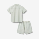 Wheat Main Shirt S/S Anker Set 9664 summer sky stripe