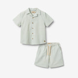 Wheat Main Shirt S/S Anker Set 9664 summer sky stripe