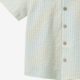 Wheat Main Shirt S/S Anker Shirt 9664 summer sky stripe