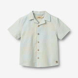 Wheat Main Shirt S/S Anker Shirt 9664 summer sky stripe