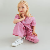 Wheat Main Bluse S/S Vilma Shirt 9651 pink stripe