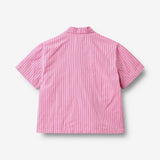 Wheat Main Bluse S/S Vilma Shirt 9651 pink stripe
