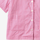 Wheat Main Bluse S/S Vilma Shirt 9651 pink stripe