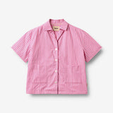 Wheat Main Bluse S/S Vilma Shirt 9651 pink stripe