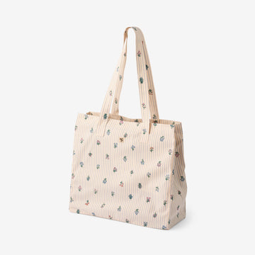 Wheat Main Shopper-Tasche Ville Home 1191 rose shadow flowers