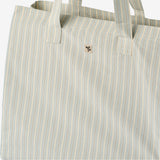 Wheat Main Shopper-Tasche Ville Home 9634 blue ocean stripe