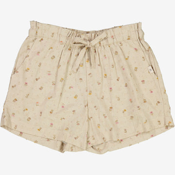 Wheat Main  Short Silla Shorts 5058 fossil flowers dot