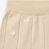 Wheat Main Shorts Dua Shorts 9731 sandshell white flowers