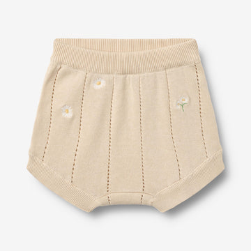 Wheat Main Shorts Dua Shorts 9731 sandshell white flowers