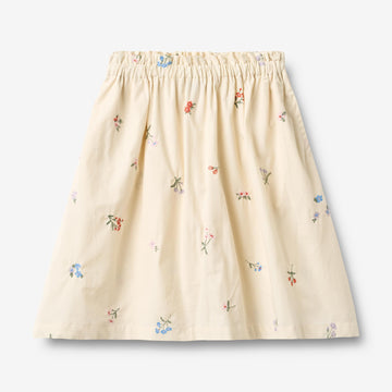 Wheat Main Rock Nora Skirt 9644 ivory embroidery flowers