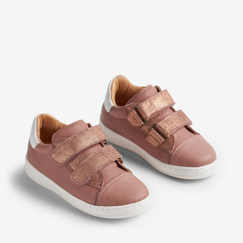 Wheat Footwear  Sneaker mit zweifachem Klett Velo Sneakers 2021 old rose