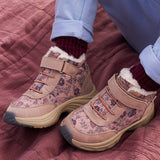 Wheat Footwear Sneakers Astoni Klett Tex Print Winter Footwear 2474 rose dawn flowers