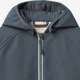 Wheat Outerwear Softshell Anzug Limme Outdoor Suit 1292 greyblue