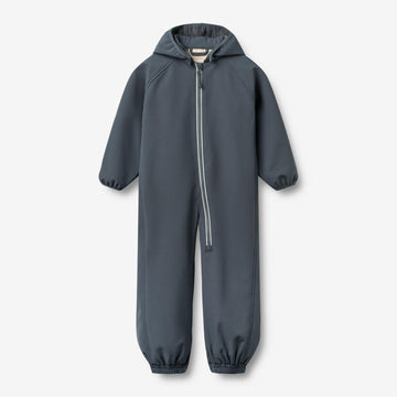 Wheat Outerwear Softshell Anzug Limme Outdoor Suit 1292 greyblue