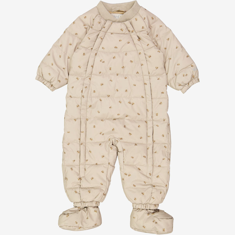 Wheat Outerwear Sommer Steppanzug Baby Nunu | Baby Snowsuit 3058 gravel bumblebee