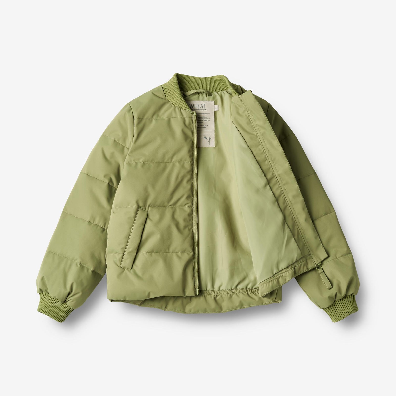 Sommer Steppjacke Malo sprout Dänische Kindermode Wheat