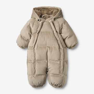 Wheat Outerwear Stepp-Babyanzug Nallo Outdoor Suit 0099 grey stone