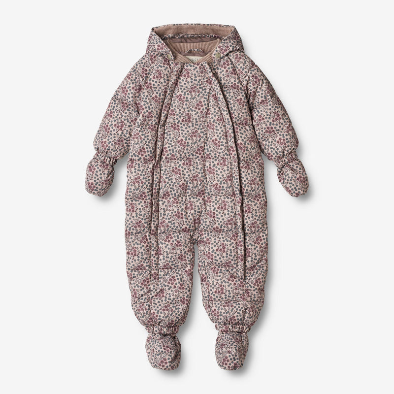 Wheat Outerwear Stepp-Overall Edem | Baby Snowsuit 1352 pale lilac berries