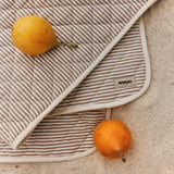 Wheat Main Steppdecke Home 9524 cappucino stripe