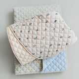 Wheat Main Steppdecke Home 9634 blue ocean stripe