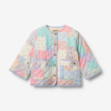 Wheat Main Steppjacke Inaja Jacket 9618 patchwork flowers