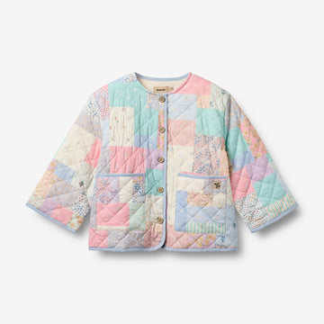 Wheat Main Steppjacke Inaja Jacket 9618 patchwork flowers