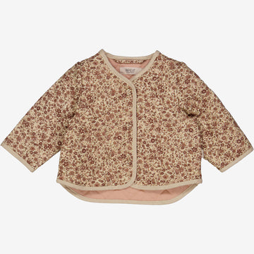 Wheat Main  Steppjacke Viola | Baby Jackets 2075 red meadow