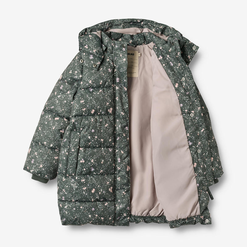 Wheat Outerwear Steppmantel Yrsa Jacket 9533 forest lake checked flowers
