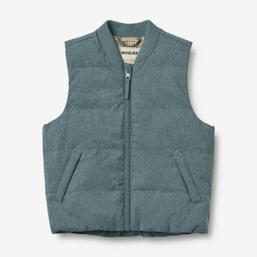 Wheat Outerwear Steppweste Andre Jacket 0229 navy melange