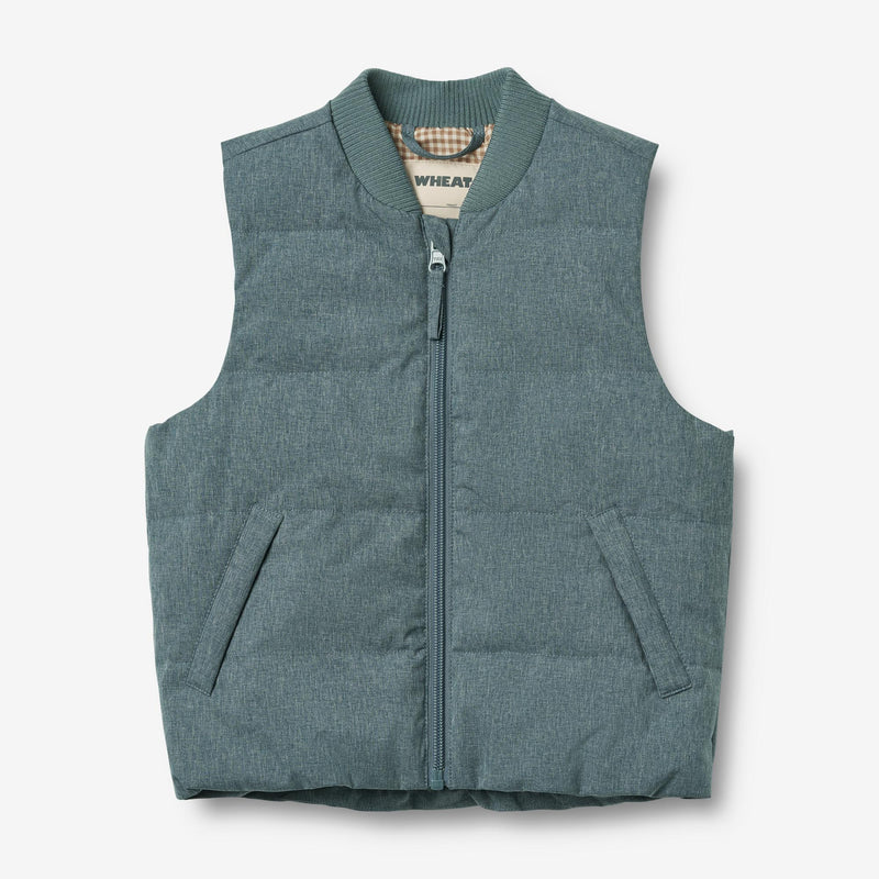 Wheat Outerwear Steppweste Andre Jacket 0229 navy melange