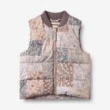 Wheat Outerwear Steppweste Lakas Jacket 9618 patchwork flowers