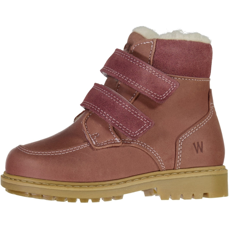 Wheat Footwear Stewie Tex Stiefel Klettverschluss Winter Footwear 3316 wood rose