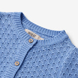 Wheat Main  Stickjacke Magnella Knitted Tops 4102 azure blue