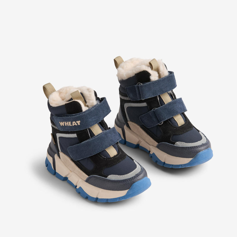 Wheat Footwear Stiefelette Lucka Tex Winter Footwear 1043 blue