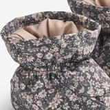 Wheat Outerwear Stoßstange Baby Stiefelchen Fuffa Accessory 9670 dark charcoal flowers