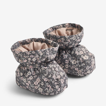 Wheat Outerwear Stoßstange Baby Stiefelchen Fuffa Accessory 9670 dark charcoal flowers