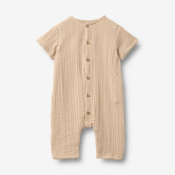 Wheat Main Strampelanzug Alex Romper 3354 warm sand