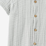 Wheat Main Strampelanzug Alex Romper 4030 light blue