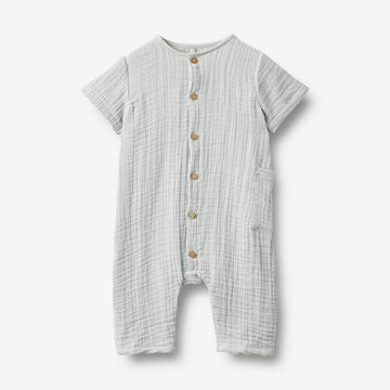 Wheat Main Strampelanzug Alex Romper 4030 light blue