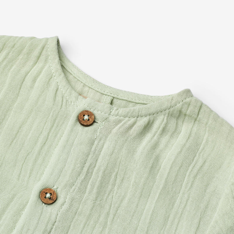Wheat Main Strampelanzug Alex Romper 9440 soft mint