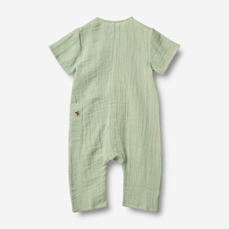 Wheat Main Strampelanzug Alex Romper 9440 soft mint