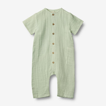 Wheat Main Strampelanzug Alex Romper 9440 soft mint