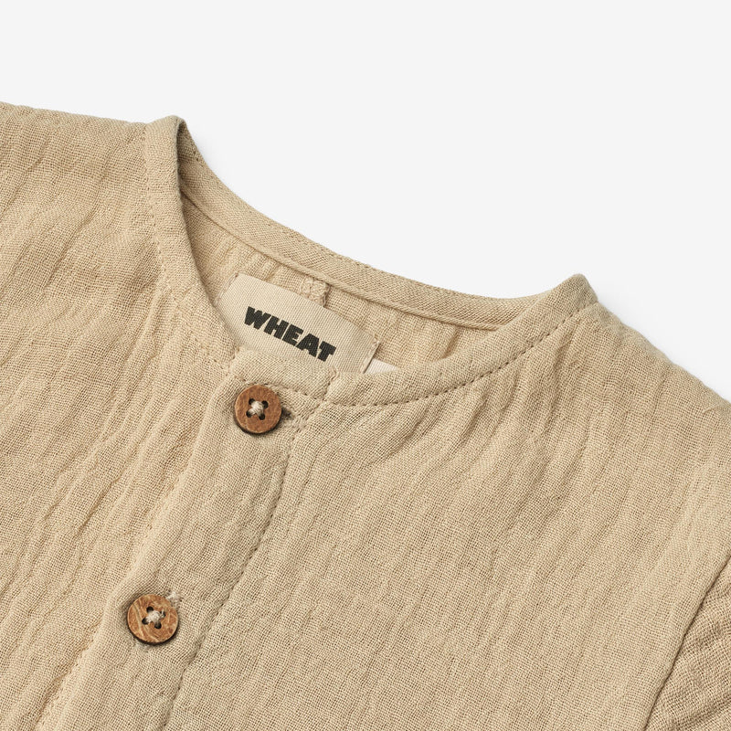 Wheat Main Strampelanzug Alex Romper 9441 soft sand
